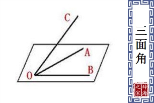 三面角