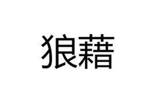 狼藉的意思、造句、反义词