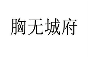 胸无城府的意思、造句、反义词