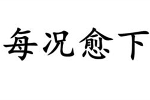 每况愈下的意思、造句、近义词