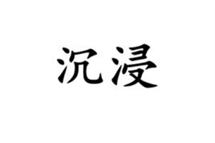 沉浸的意思、造句、反义词