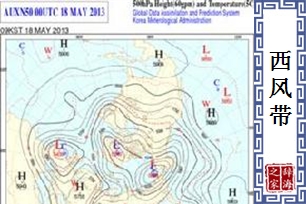 西风带